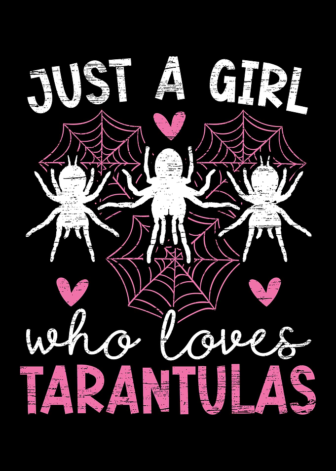 A Girl Who Love Tarantulas