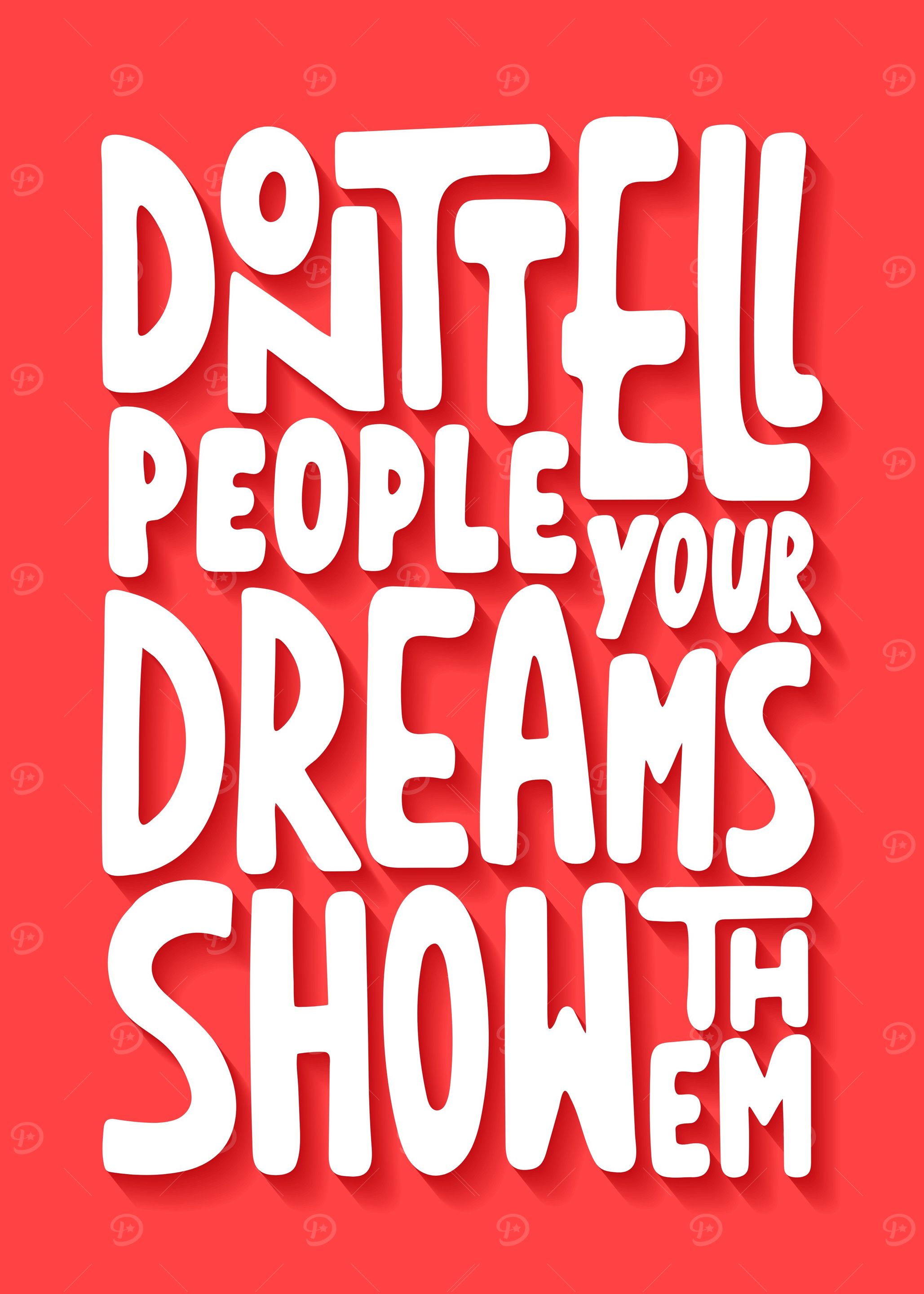 Dont tell People