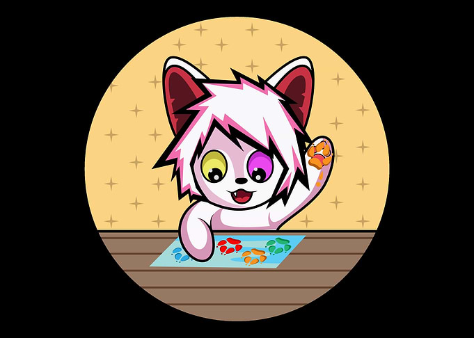 Furry Drawing Cat Lover Gi