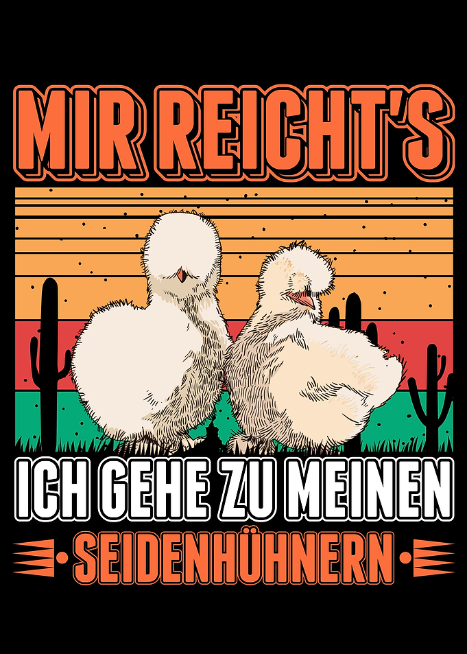 Seidenhuhn Seidenhhner