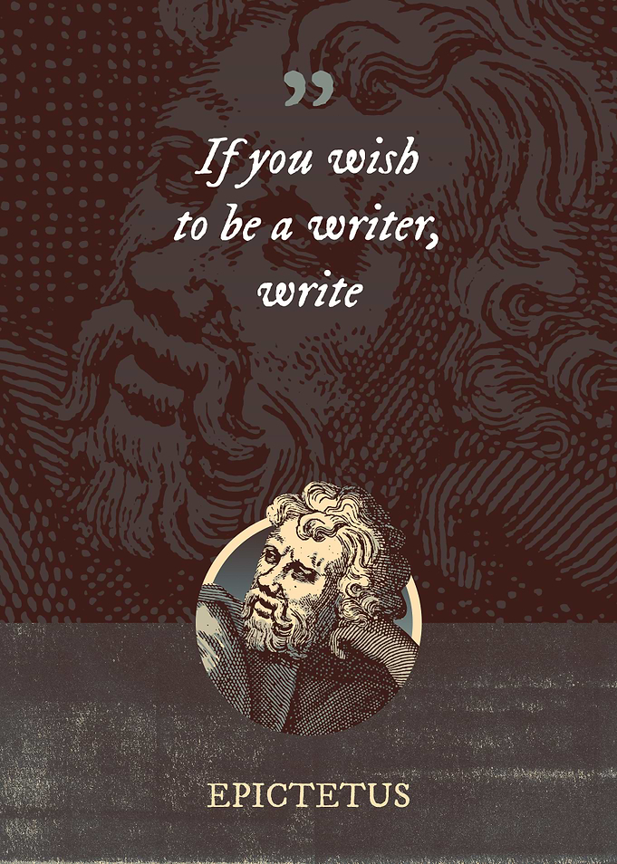 If you wish to be a writer