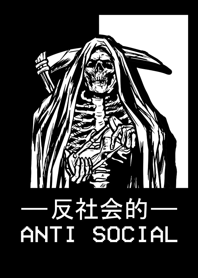Grim Reaper Skeleton