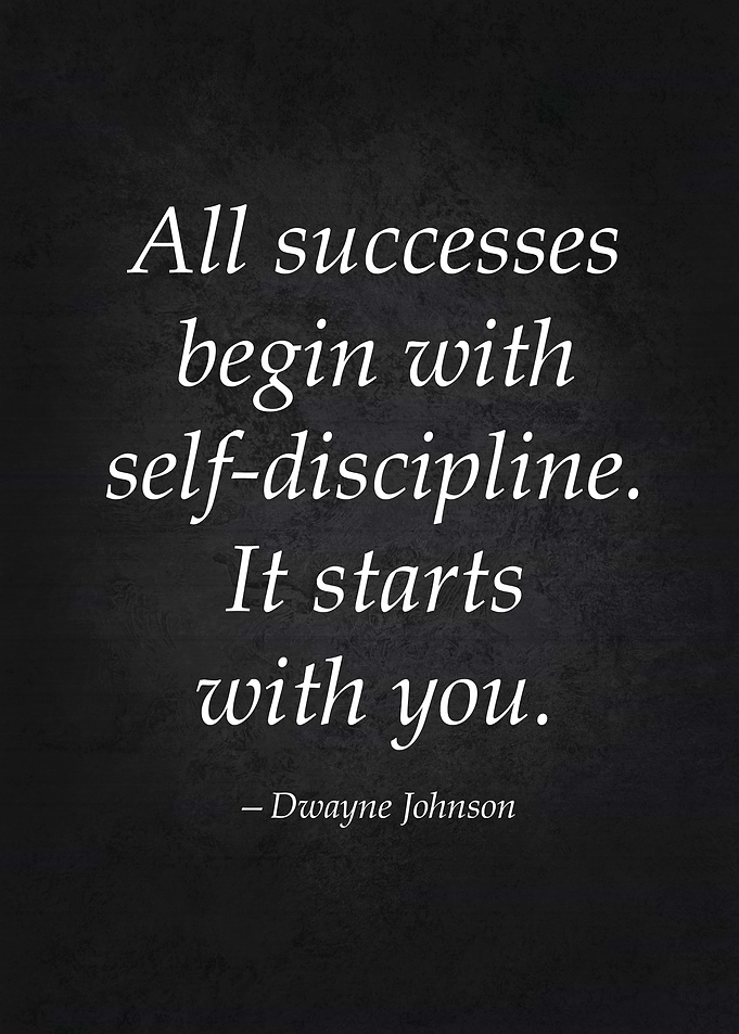 Success From Discipline