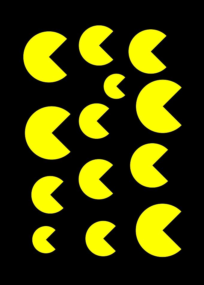 Yellow Objects Pattern