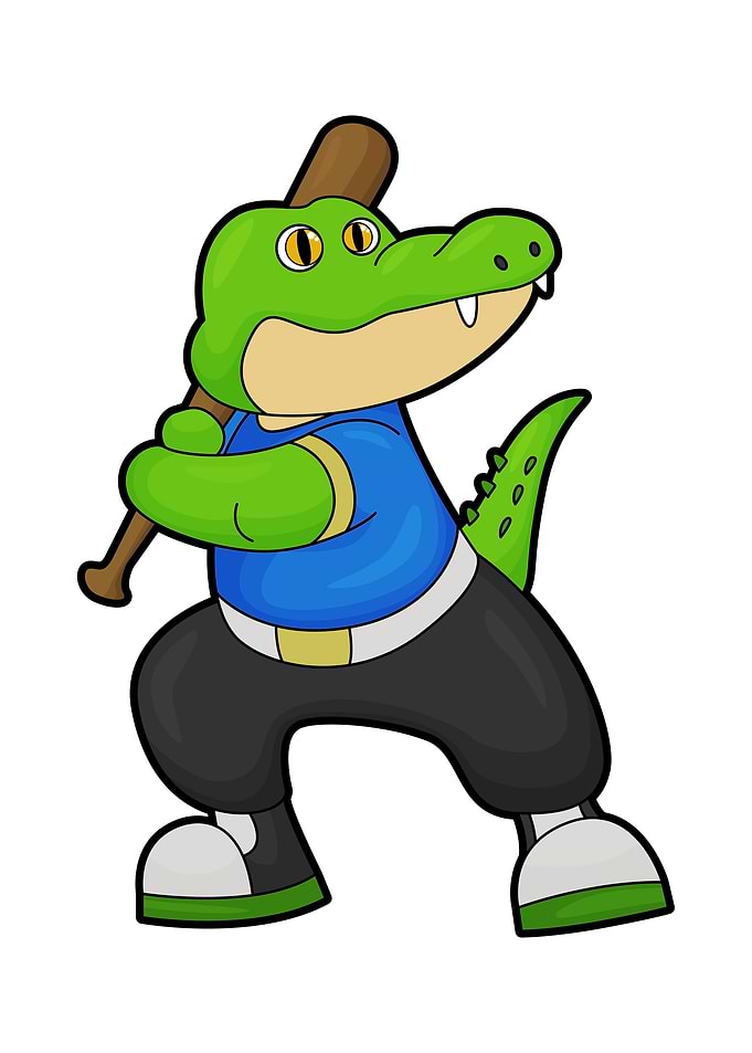 Crocodile Baseball Sports