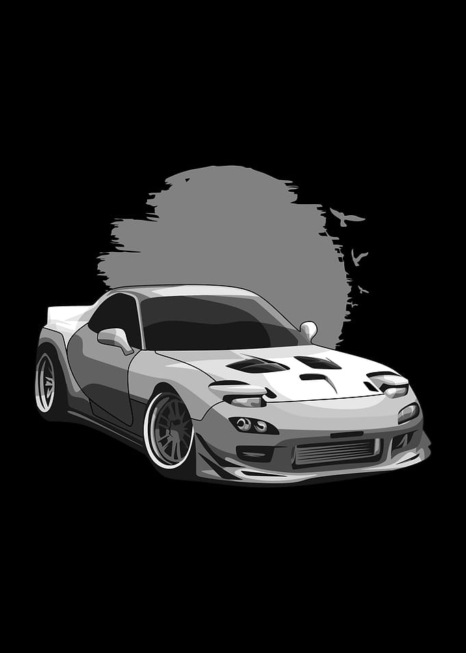 MAZDA RX7 POP ART