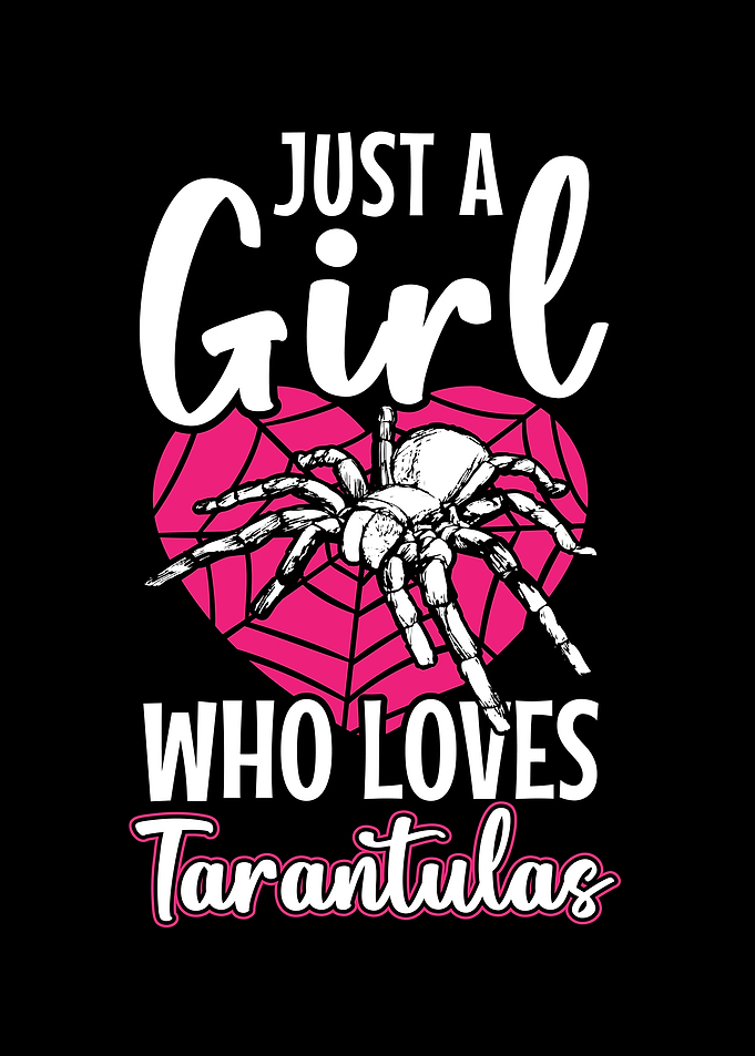 A Girl Who Love Tarantulas