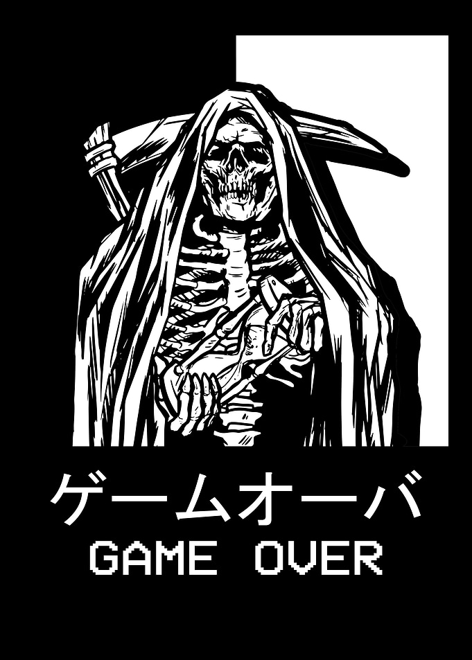 Grim Reaper Skeleton