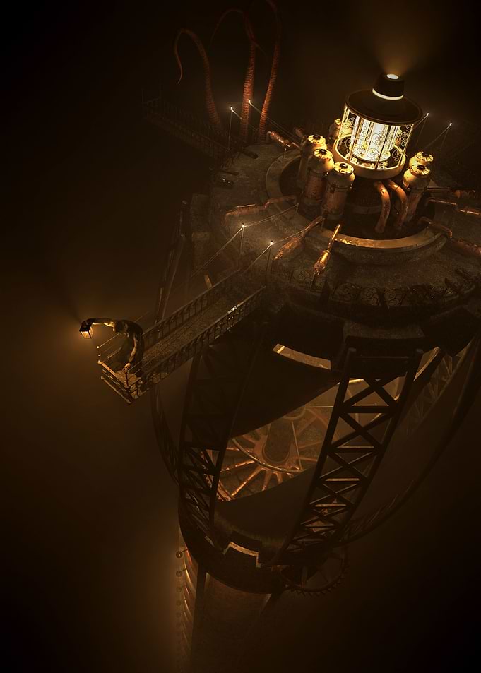 The lighthouse keeper