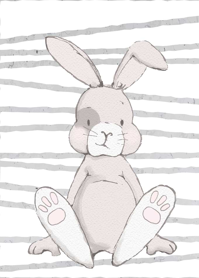 cute little Rabbit Art