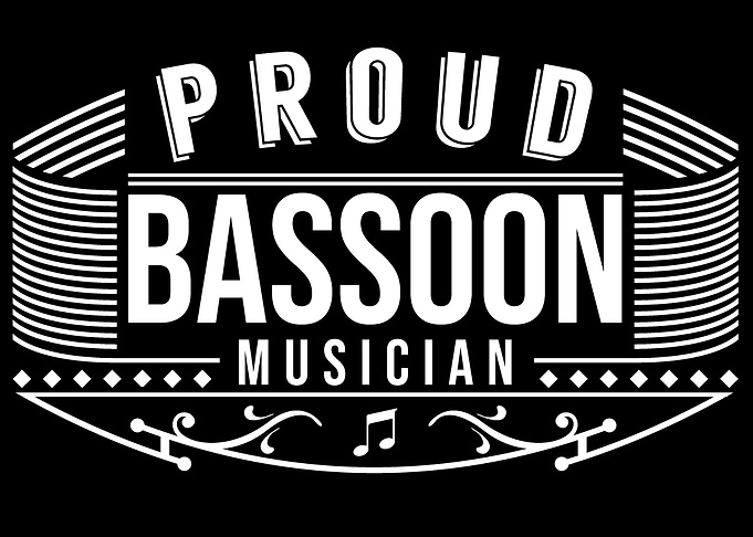 Proud Bassoon Musician
