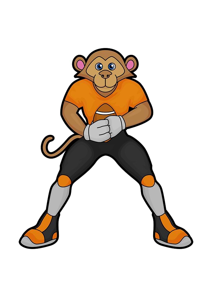 Monkey Football Sports