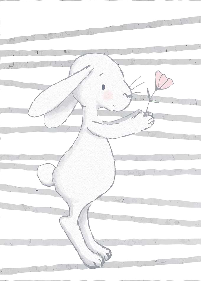 Little cute Rabbit for Kid