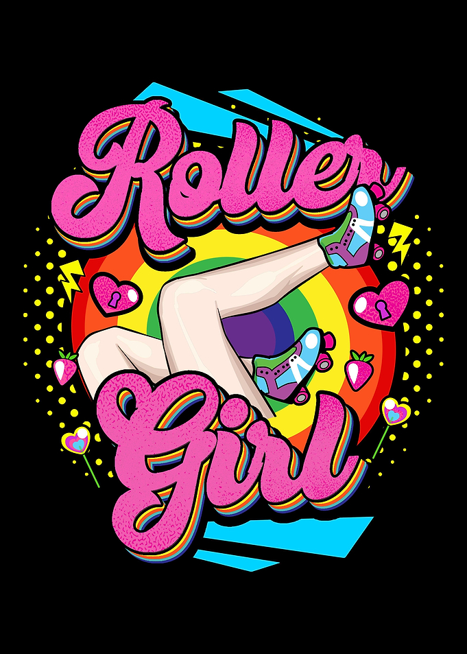 Roller Skating Girl Lover