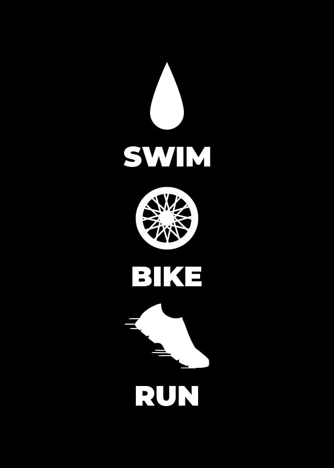 Triathlon Swim Bike Run