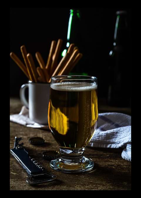 Beer Drinker Drinking