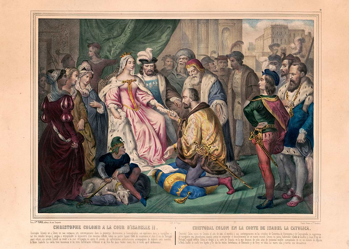 Columbus And The Queen