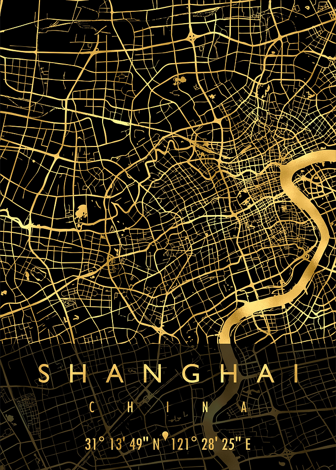 SHANGHAI MAP CHINA