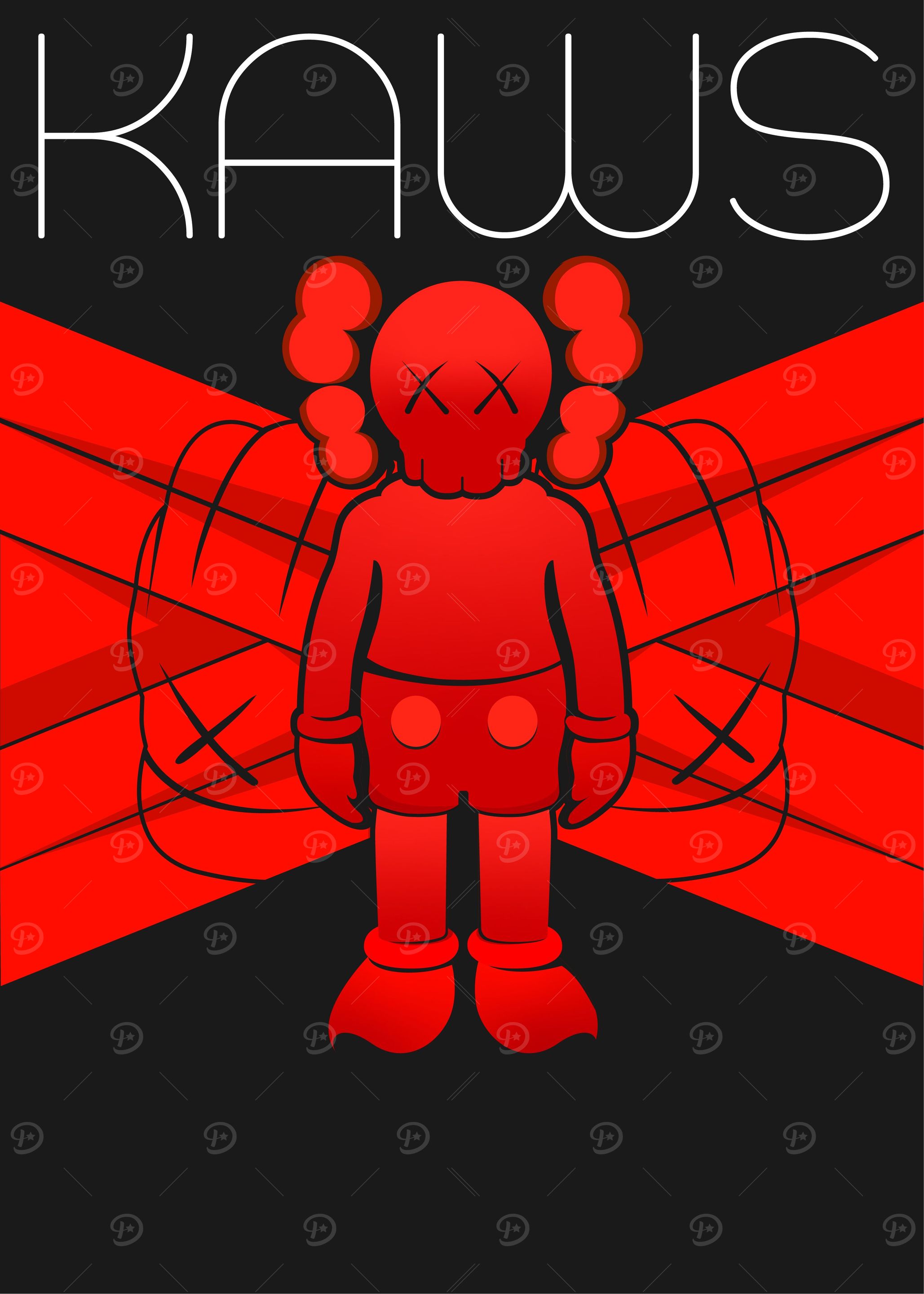 Kaws Peekabo