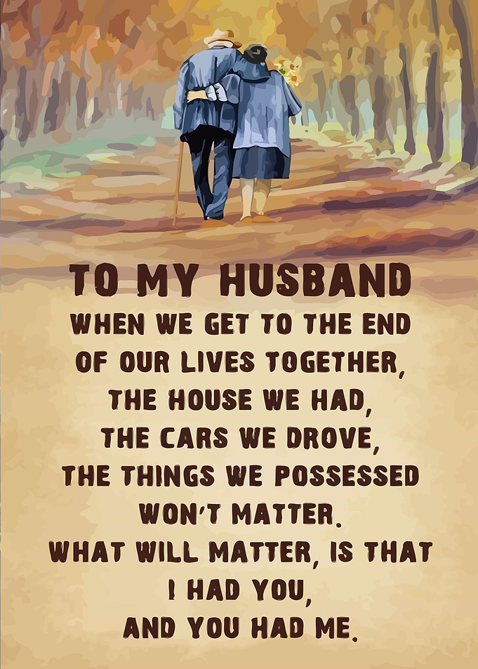TO MY HUSBAND