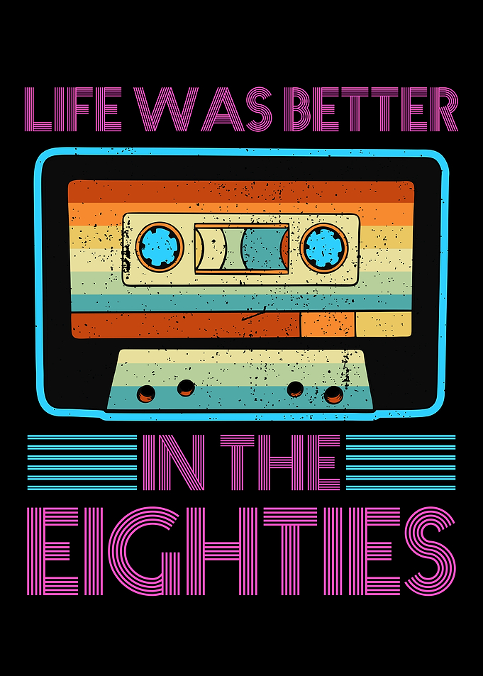 Cassette 80s Retro