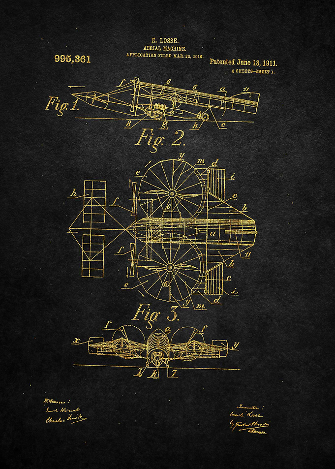 78 Aerial Machine Patent