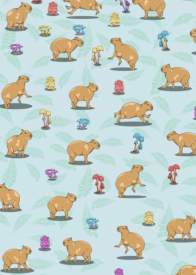Capybara Pattern