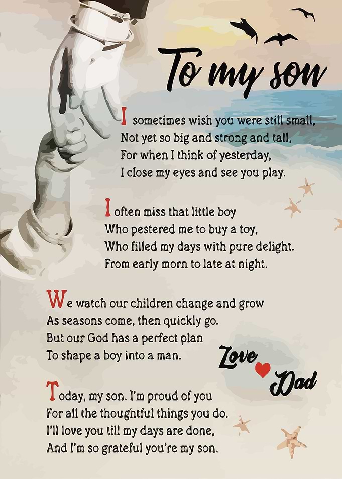 TO MY SON