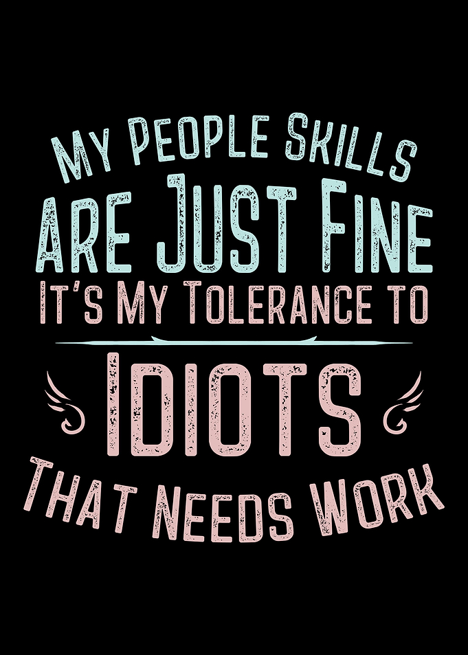 My People Skills Are Fine