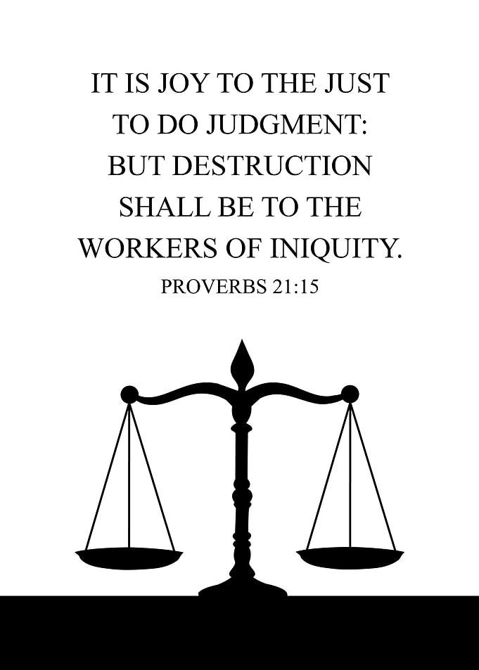Proverbs 21 15