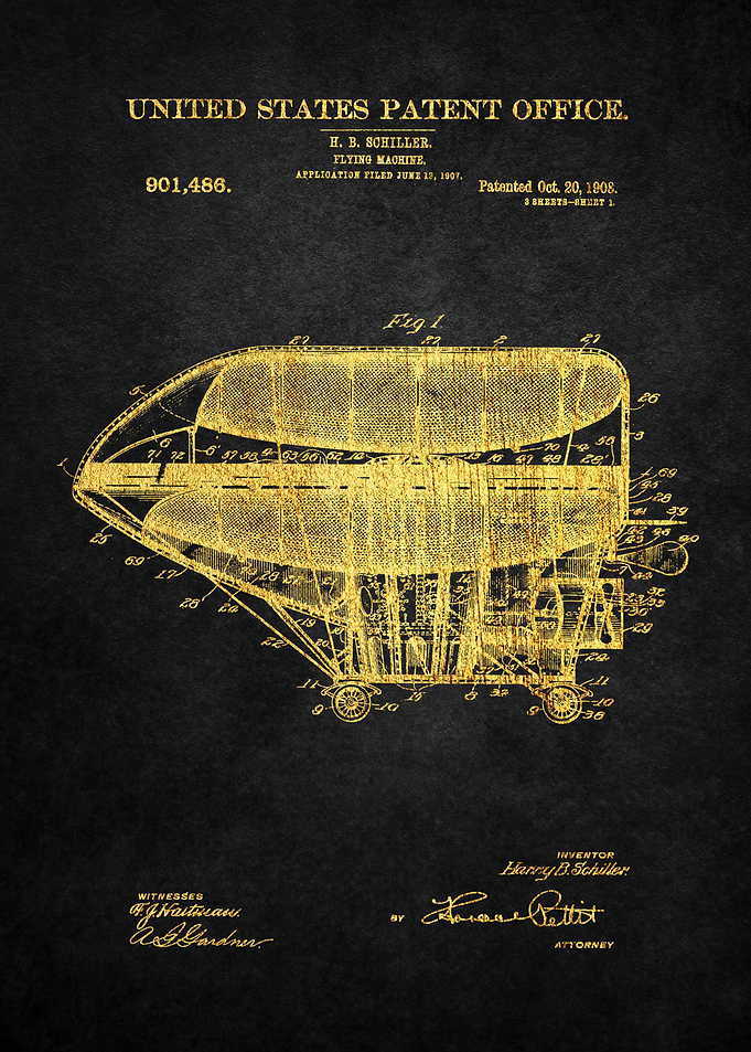 80 Flying Machine Patent