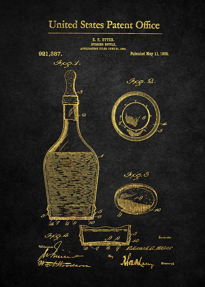 102 1909 Nursing Bottle P