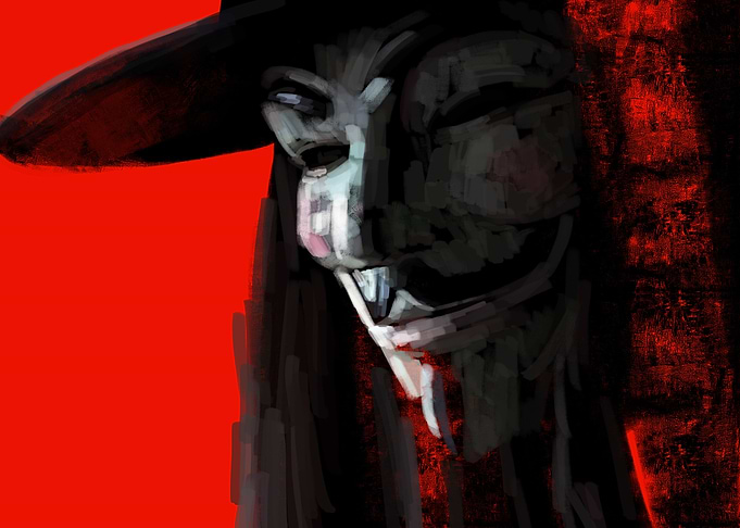 V