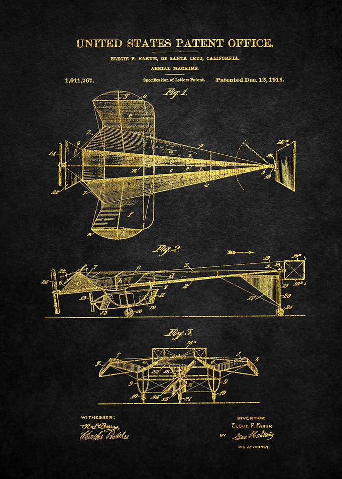 72 Aerial Machine Patent