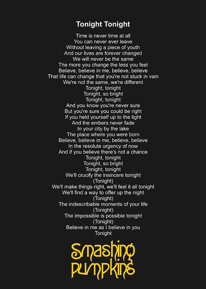 song lyrics illustration