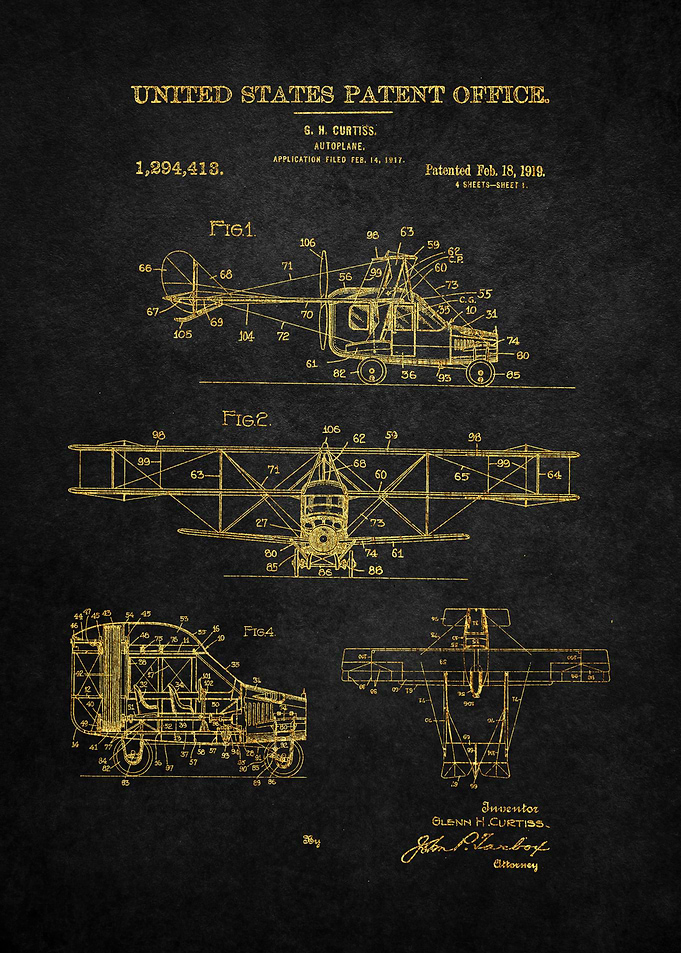 74 Flying Car Patent