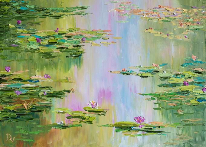 Morning pond