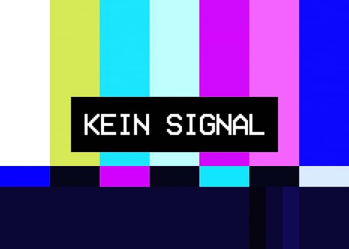 Test pattern TV pastel kei