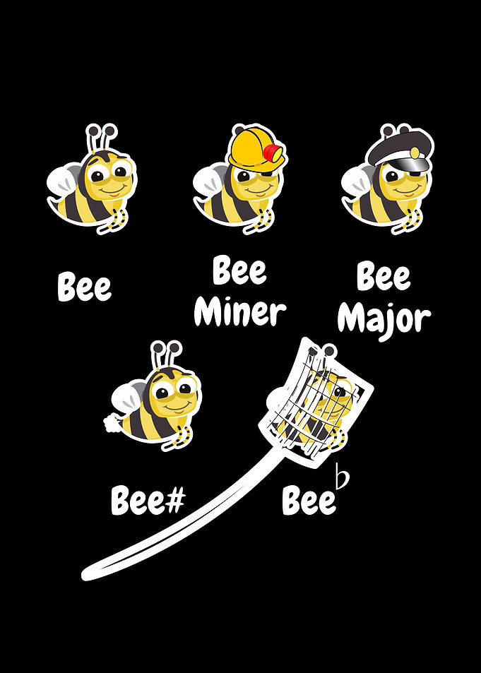 Bee Miner Bee Flat Music