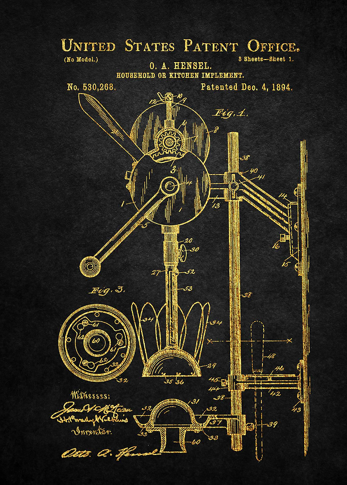 92 Kitchen Mixer Patent P