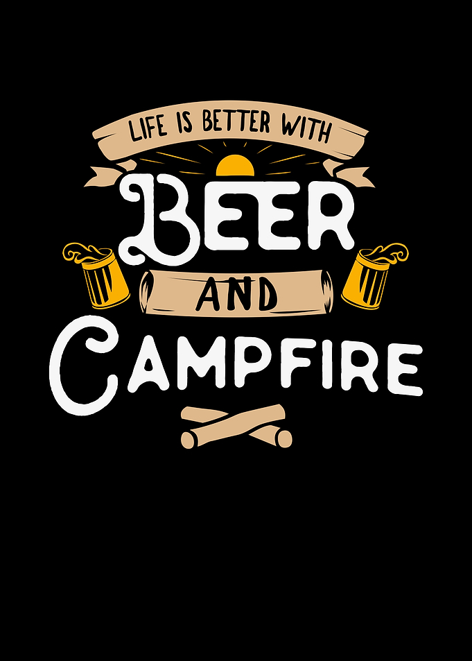 Camping and Campfire
