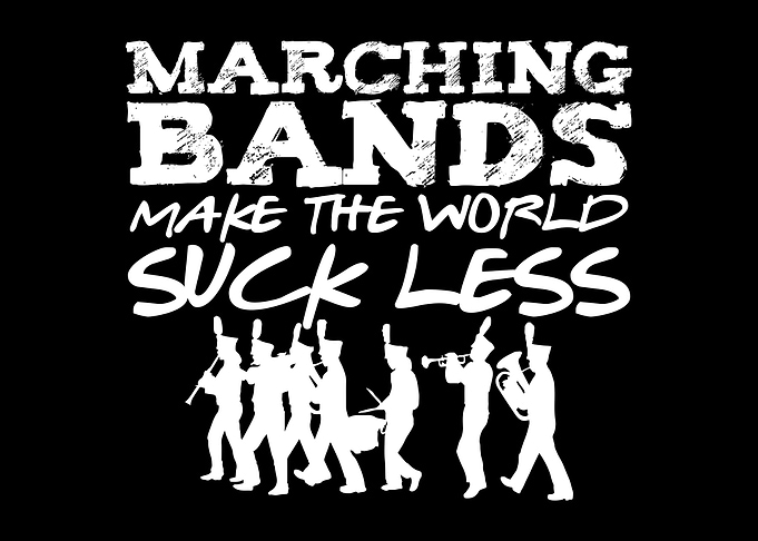 Marching Band Joke Saying