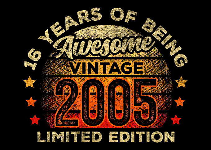 2005 Edition 16 Birthday
