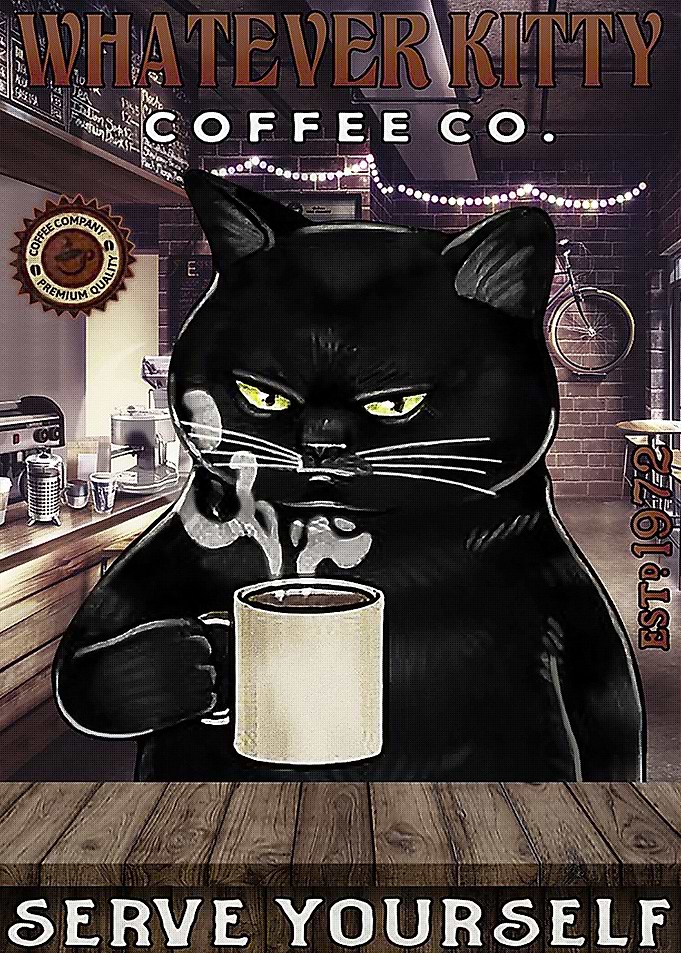 Black Cat Coffee What Ever