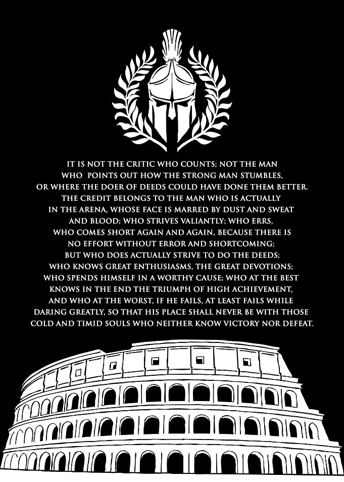 The Man in the Arena TR