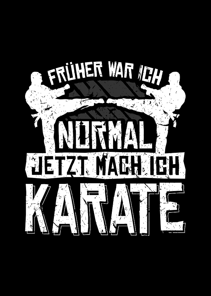 Karate Kaempfer Geschenk