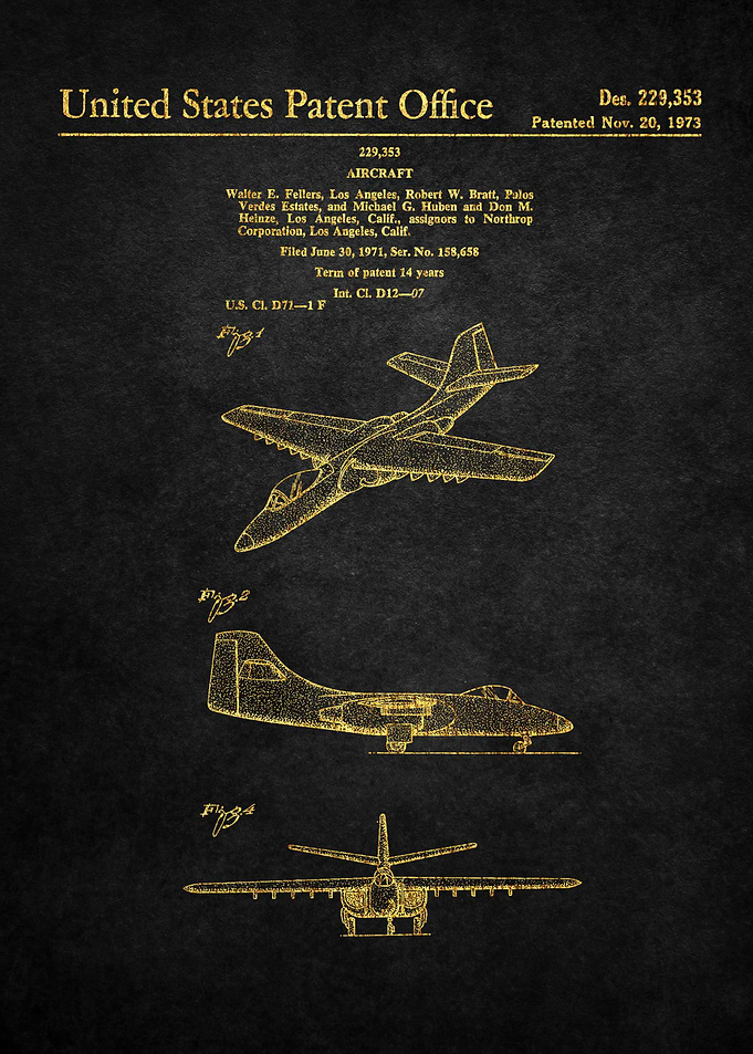 82 Northrop YA9 Aircraft