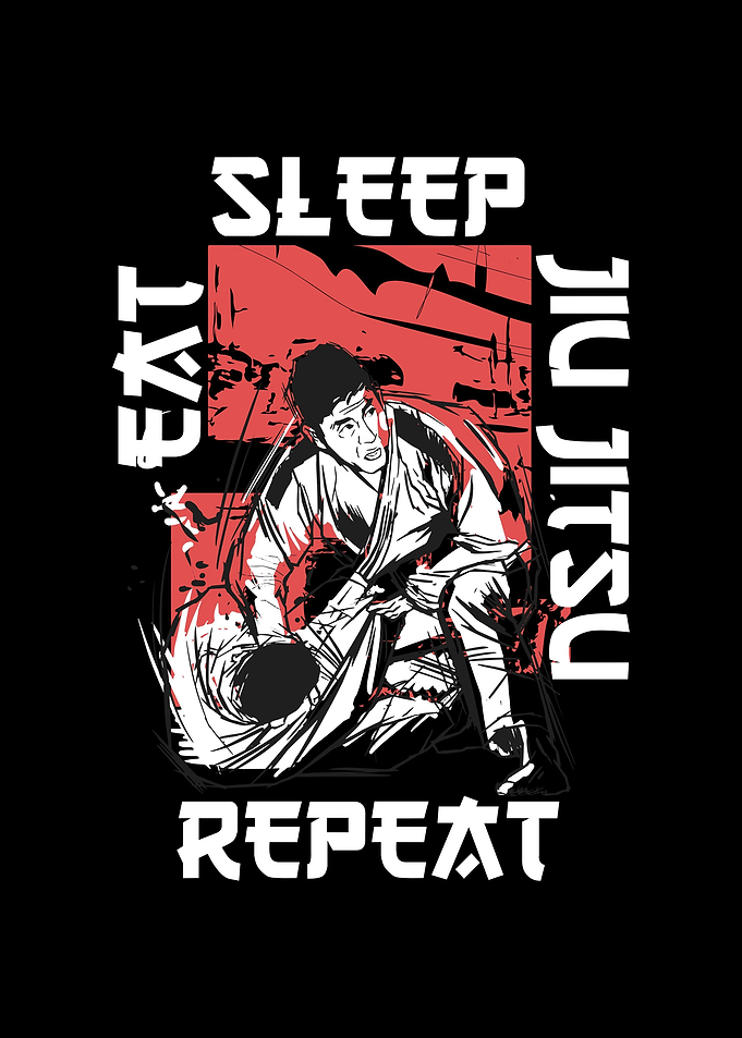 Eat Sleep JiuJitsu Repeat