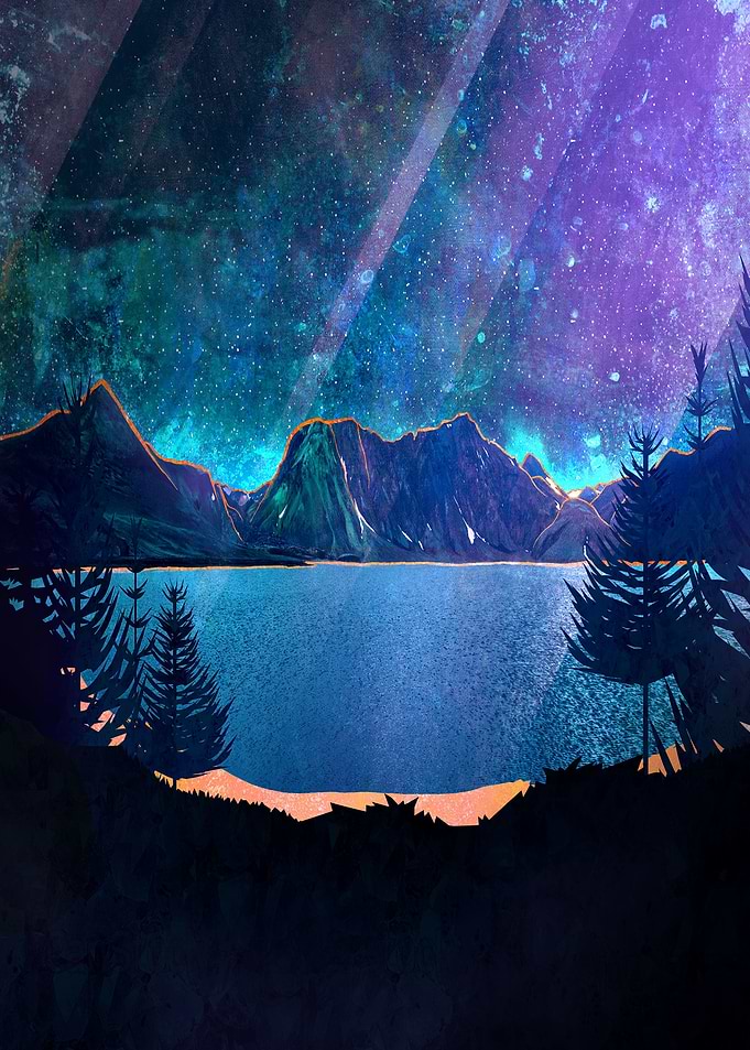 Magic Mountain Lake