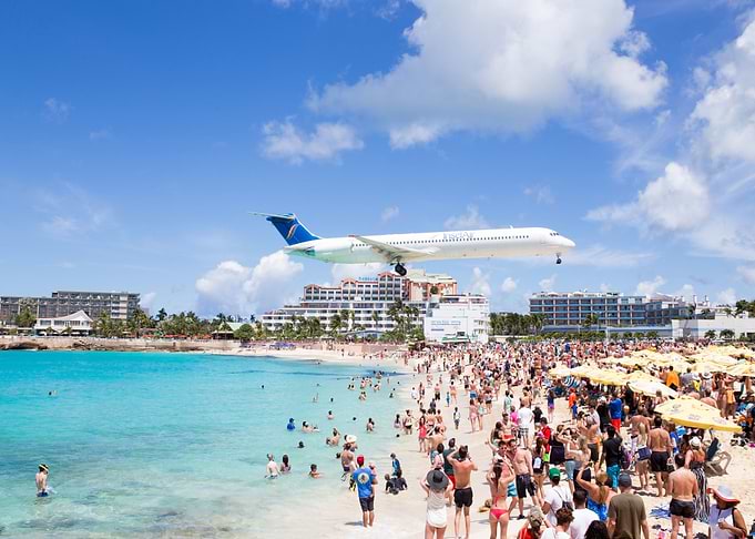 Saint Martin Maho Beach